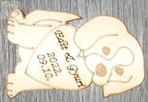 kutzusos szíves köszönő ajándék